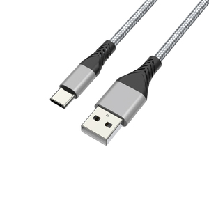 6Ft Usb kablosu hızlı şarj cihazı ve bağlantı noktası Ype C kablo 3M 2 paketi hızlı şarj 3A Usb A usb 2.0 kablo 90 - Product Image 3