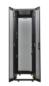 ชั้นวางของโครงลวดชั้นวางถาวรสำหรับตู้เครือข่ายแร็คเซิร์ฟเวอร์19 1u2u3u4u ไม่ใช้เครื่องมือติดตั้ง - Product Image 5