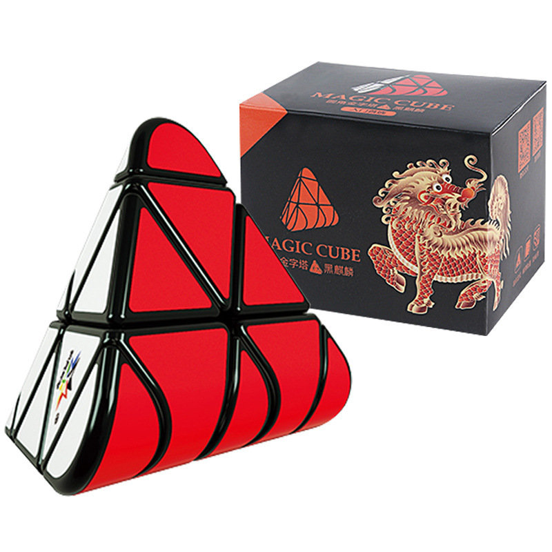 Yuxin Black Qilin Pirámide Redondeada