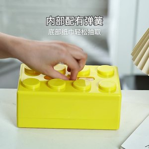 ホームアクセサリーティッシュ収納ボックスデスクトップトイレットペーパー収納ケースナプキンプラスチックティッシュボックス