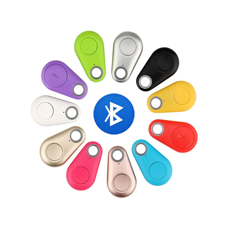 Logotipo personalizado Bluetooth Alarma electrónica Anti pérdida Novedad Mini rastreador inalámbrico de mascotas Coche Llaveros inteligentes Localizador de llaves