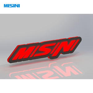 Misini Nhà Máy Tùy Chỉnh Biểu Tượng Ứng Dụng Điều Khiển Rgbw Màu <span class=keywords><strong>Chasing</strong></span> <span class=keywords><strong>LED</strong></span> Huy Hiệu Dấu Hiệu Logo Cho Xe - Product Image 3