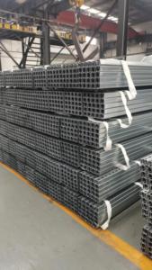 Soğuk rulo şekillendirilmiş galvanizli C kanal çelik u-şekil desen sınıfı ASTM/ASIS standart delikli yapı - Product Image 3