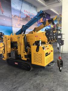 Mini Spider <span class=keywords><strong>Crane</strong></span> với 3-<span class=keywords><strong>10</strong></span> Tấn Công suất diesel-powered 22m nâng chiều cao tuổi thọ lâu dài - Product Image 2