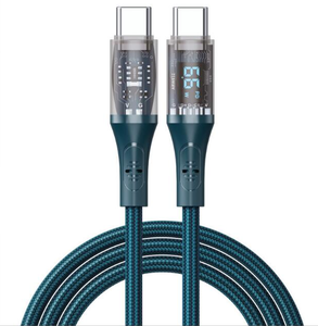En çok satan 66W tipi C kablo USB C USB C kablosu ile LED ekran gerçek zamanlı hızlı şarj e-marker çip ile telefonlar için - Product Image 1