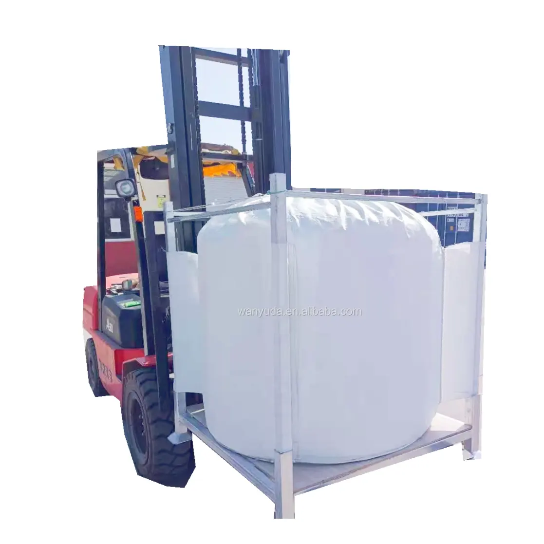 WYD katlanabilir IBC 1000Litre sıvı depolama ve taşıma Flexitbag toplu konteyner gıda sınıfı