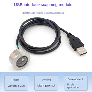 GM861 Stainless Steel Thread USB Interface 1D/2D Barcode Scanner Module with Fill Light High Performance QR <strong>Code</strong> ICs - Product Image 4
