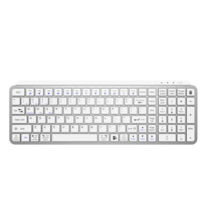 Colorful Wireless <strong>Keyboard</strong>, 2.4G &amp; Dual <strong>Bluetooth</strong> <strong>Keyboard</strong> Retro Round Keycaps Dual Mode Wireless <strong>Keyboard</strong> - Product Image 6