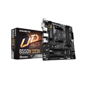 New GIGABYTE B550M DS3H DDR4 M.2 PCIE4.0 X16 Slot SATA3.0 R5 5600 AM4 Socket Desktop Computer Gaming Motherboard B550 - Product Image 1