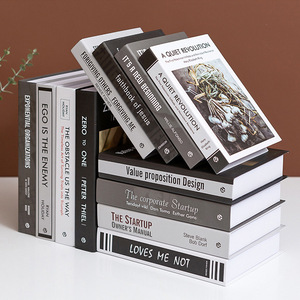 Cuốn Sách Giả Mô Phỏng Trang Trí Cuốn Sách Cafe Trang Trí Mềm Mô Hình Trang Trí Prop Cuốn Sách - Product Image 3