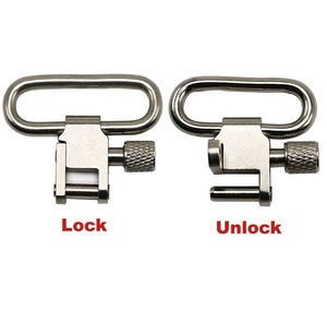 Steel <strong>Swivel</strong> Fastener 1.25 Inch Loop Silver Color <strong>Swivels</strong> for Shoulder Strap - Product Image 2