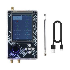 HamGeek R10C + H2M HackRF One R10C V2.0.x SDR Radio MAX2837およびH2M Portapack (アンテナ1個付き) - Product Image 1