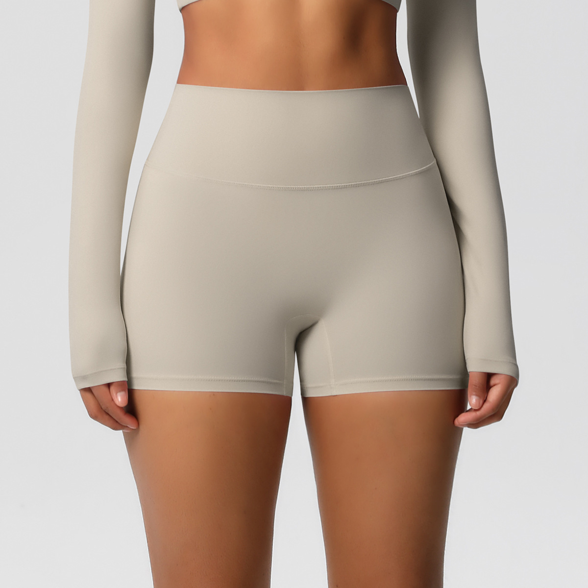 7101 pantaloncini-marrone cammello