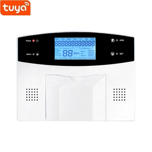 IOS Android Tuya App Control WiFi + GSM + PSTN sistema de alarma de seguridad de hogar con 99 inalámbrico 4 zonas cableadas - Product Image 4