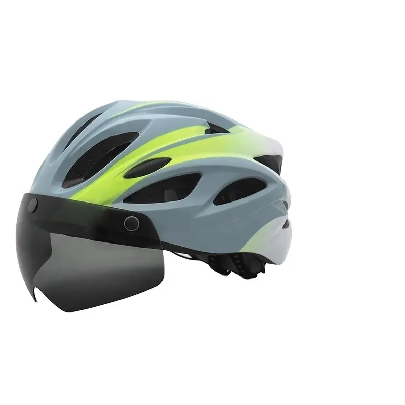 Nouvelles lunettes d'aspiration magnétiques casque de vélo respirant adulte sport route VTT casque d'équitation en gros