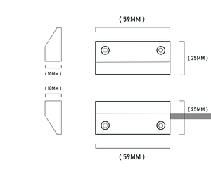 Magnetic <strong>Window</strong> Alarm <strong>Sensor</strong> Door Contacts magnetic door <strong>sensor</strong> smart door <strong>sensor</strong> - Product Image 2