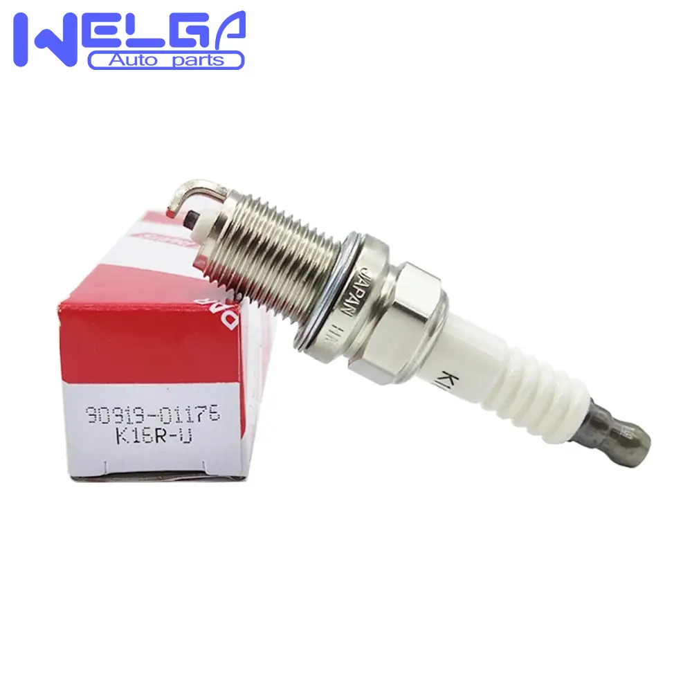 WELGA Factory Price High Quality Spark Plug 90919-01176 K16R-U High Performance Auto Engine Parts For Toyota For Lexus