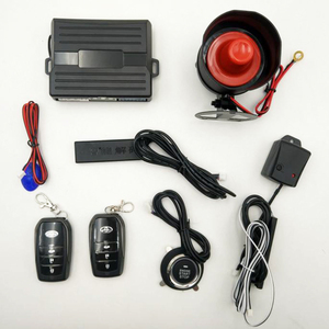 One-Way Remote Starter with <strong>Push</strong> <strong>Button</strong> <strong>Start</strong>/Stop Engine &amp; Keyless Entry PKE Car Alarm - Product Image 6