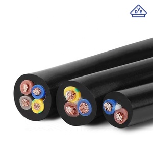 RVV kablosu 4 çekirdek 1.5MM 2.5MM 4MM 6MM 6MM esnek kablo PVC yalıtımlı ve kılıflı elektrik güç kablosu - Product Image 5