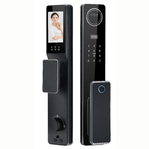 C tipi şarj portu ile kolay kurulum akıllı kilit apartman otel aile akıllı parmak izi akıllı kilit Bluetooth APP şifre - Product Image 5