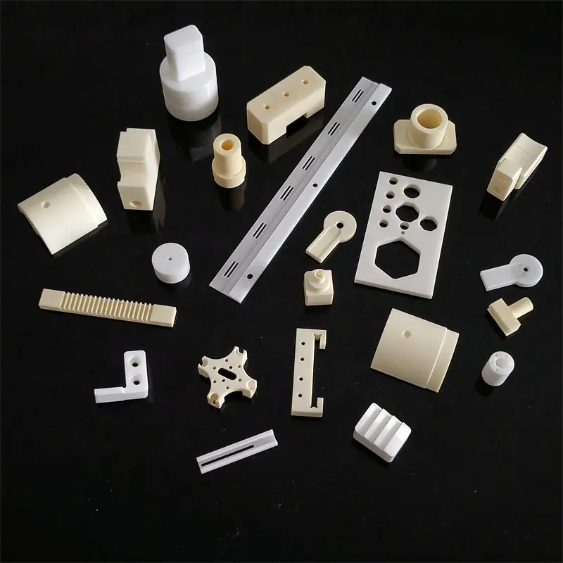 Anillo de cerámica de alta resistencia Blanco 99% Al2O3 ZrO2 Cerámica de precisión de porcelana