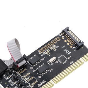 Customized 2-Port RS232 Serial Port Expansion <strong>PCI</strong> Dual 9-Pin COM Card Multi Serial Port Expansion Card for Computer Made Copper - Product Image 3