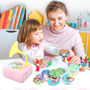 Rompecabezas de lectura de aprendizaje de idiomas personalizable, fonógrafo, máquina de aprendizaje de tarjetas cognitivas electrónicas para niños - Product Image 4