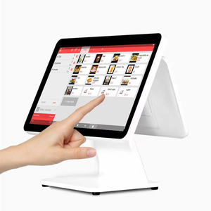 Borne De Commande Fast Food Pos System Windows Android Cajero Computadora Máquina Imprimante Escáner Caisse Enregistreuse Complet