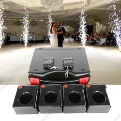 4 Cue Ice đài phun nước pháo hoa Hệ thống đánh lửa Đài phun nước lạnh giai đoạn pháo hoa hệ thống bắn - Product Image 3