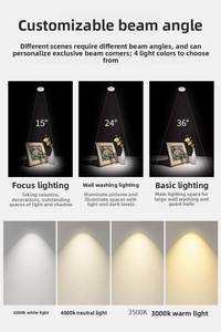 Thêm lớn 10 inch <span class=keywords><strong>Led</strong></span> <span class=keywords><strong>Downlight</strong></span> Úc bề mặt gắn kết chống sương mù Rắn Đồng đèn với <span class=keywords><strong>Dimmable</strong></span> 6500K nhúng thiết kế - Product Image 3