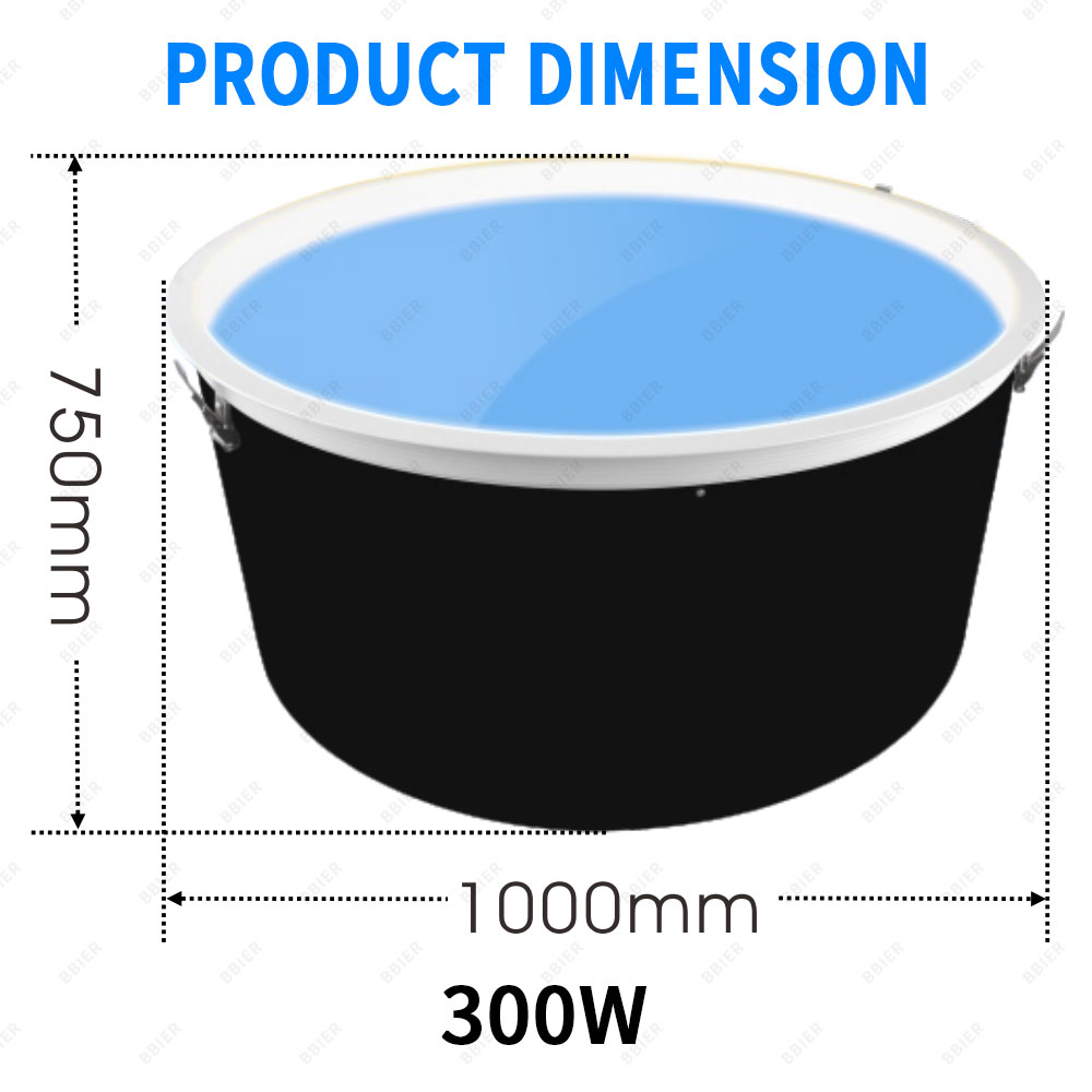 L1000 * H750mm300w-1