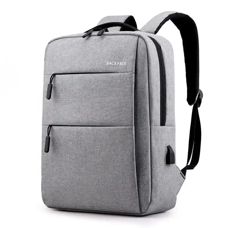 Mochila de alta calidad, impermeable, para ordenador portátil, soporte para mochila, hombro ajustable, mochila Unisex con USB C