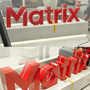Free Design Custom Outdoor 3D Acrylic Letter Sign LED Lighting Sign Store Sign Apartment Building Park Logo - Product Image 4