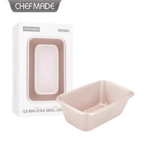 CHEFMADE Oven 9064 mutfak Bakeware 1LB yapışmaz karbon çelik dikdörtgen ekmek kalıp fırın pişirme için küçük Loaf Pan - Product Image 3
