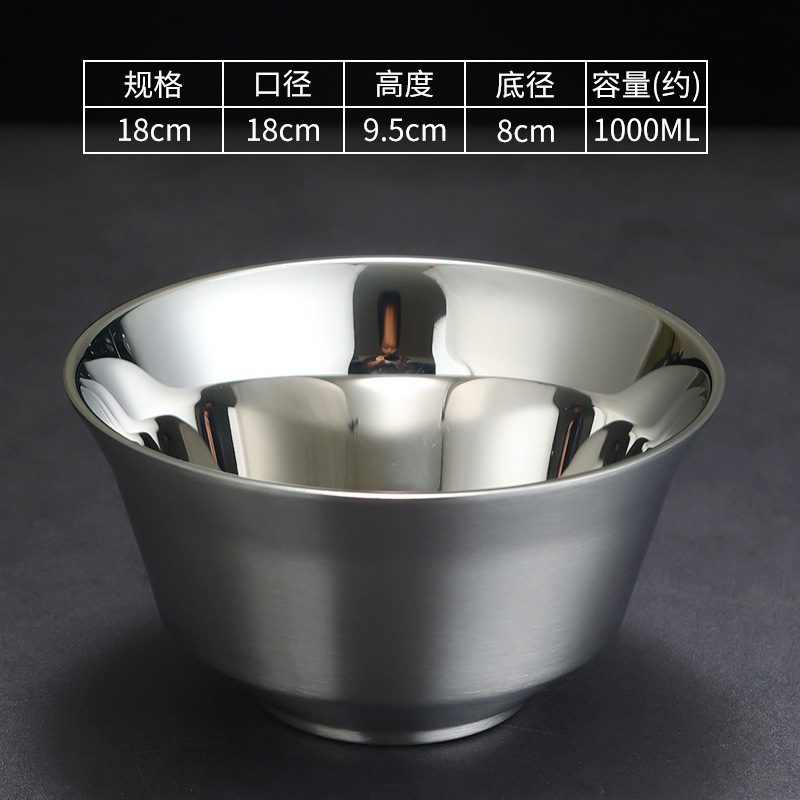 18cm Diamond Bowl (Silver)