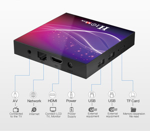 無料OEM Max Androidセットトップボックス10.0スマートTVBox H313クアッドコアWifi Customandroid Tvボックス - Product Image 2