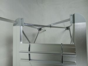 坚固的铝合金桌套装多种尺寸可用促销桌可折叠定制展示柜 - Product Image 4