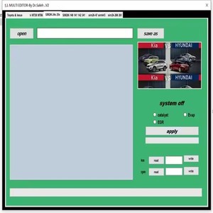 Vendita calda MULTI EDITOR V2 con un numero illimitato di Keygen DTCREMOVER per KIA Hyundai/Toyota DTC e modificare il supporto SIM2K14X 24X