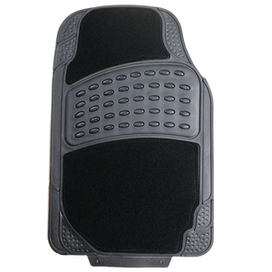 Nhà Máy Trực Tiếp Sang Trọng Tất Cả Các Mùa Phía Trước Xe Thảm Sàn PVC/Tpr/TPE Không Thấm Nước Với Không-Trượt Bò Miếng Vá Mắt Thảm Bốn Mảnh Bộ - Product Image 1