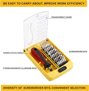 New Product Ideas 2024 37 Piece Mini Precision Screwdriver <strong>Kit</strong> Set with Case Repair <strong>Tool</strong> <strong>Kit</strong> for Sale - Product Image 4