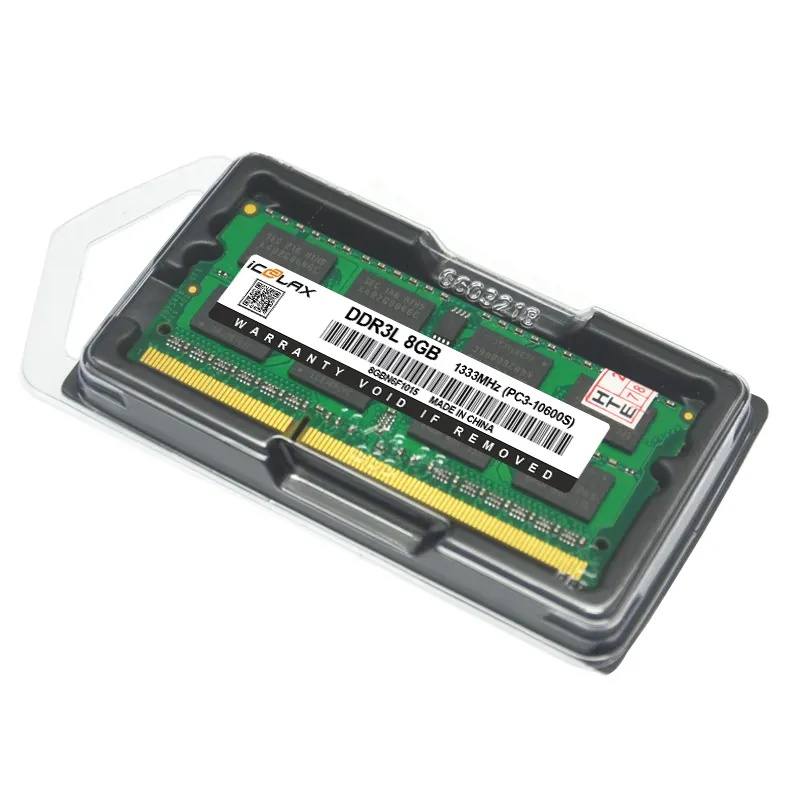 Módulo RAM de alta calidad ICOOLAX portátil DDR 3 2GB 4GB 8GB PC3L 1,35 V memoria RAM DDR3 1333 1600 MHZ