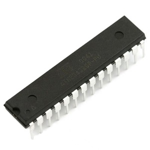 ไมโครคอนโทรลเลอร์ MCU ATMEGA328P-PU ใหม่และดั้งเดิม8-Bit AVR RISC 32KB แฟลช2.5V/3.3V/5V 28-Pin PDIP - Product Image 1