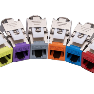 FTP SFTP RJ45 6类梯形插孔6a类无工具面板面板 - Product Image 2
