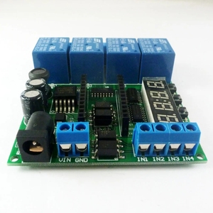 IO22C04 DC 5V 12V 24V 4 Channel Pro mini PLC scheda relè Shield modulo per Arduino ritardo Timer - Product Image 3