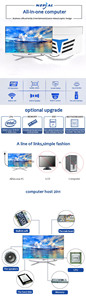 2024 nuevo tipo producto de Venta caliente 23,8 27 32 pulgadas Core I3 i5 i7 i9 12 generación computadoras todo en uno para negocios - Product Image 6