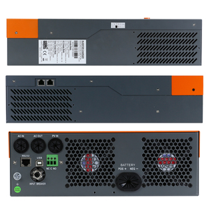 PowMr-inversor Solar híbrido trifásico de onda sinusoidal pura, 5,5 kW, MPPT, 80A, entrada PV, 230VAC, con función paralela múltiple