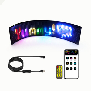 Высокая яркость программируемый светодиодный знак Rgb прокрутка сообщения рекламный экран наружная светодиодная вывеска - Product Image 1