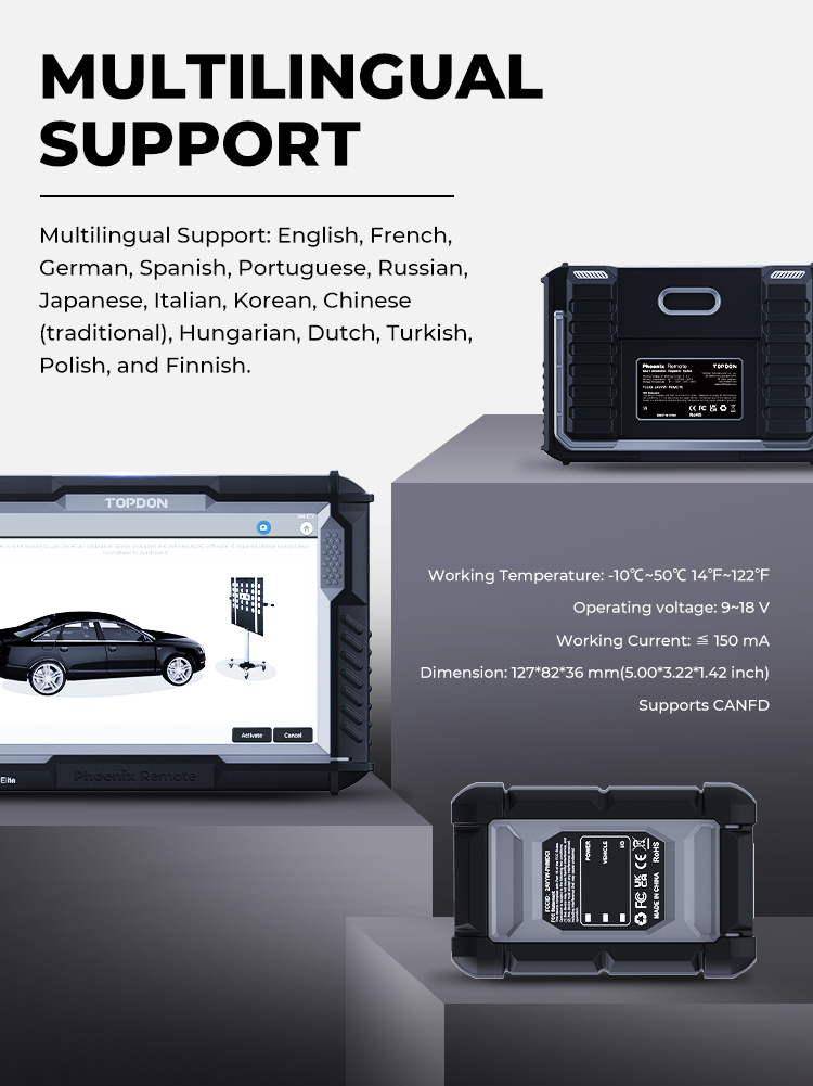 TOPDON Phoenix Elite OE-level Car Diagnostic Scanner 2 H334eecb7167f451f9b3b8781650f69003