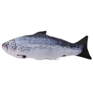 Custom Plush Cat Fish Toy With <strong>Catnip</strong> Wholesale <strong>Different</strong> <strong>Types</strong> Moving Fish Cat Toy - Product Image 5