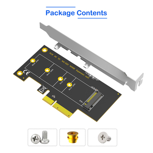 อะแดปเตอร์ PCIe3.0 M.2 NVMe SSD NGFF M2คีย์ M TO PCI-E การ์ดขยาย4X M.2 NVMe SSD ไปยัง PCI Express 4X Riser Card PCI ตัวแปลง psi-e - Product Image 6